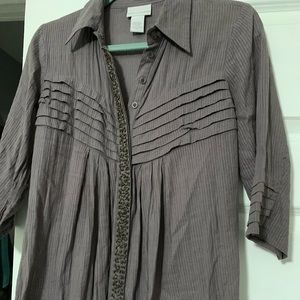 Soft Surroundings NWOT PXS tunic dress subtle flow